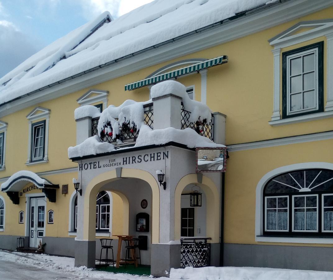 Hotel Zum Goldenen Hirschen Goestling an der Ybbs Luaran gambar